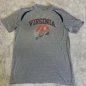 2000s Virginia Cavaliers Lacrosse T-Shirt Grey NCAA Tee